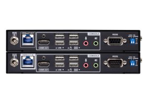 USB True 4K HDMI HDBaseT 3.0 KVM Extender (4K@100m)