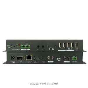 4K@60 KVM over IP Extender with Video-Wall