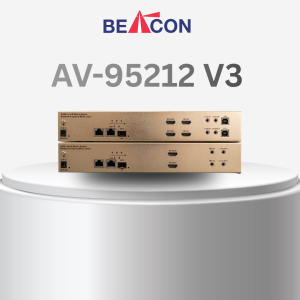 4K HDMI KVM over IP Extender with Dual Screen Support